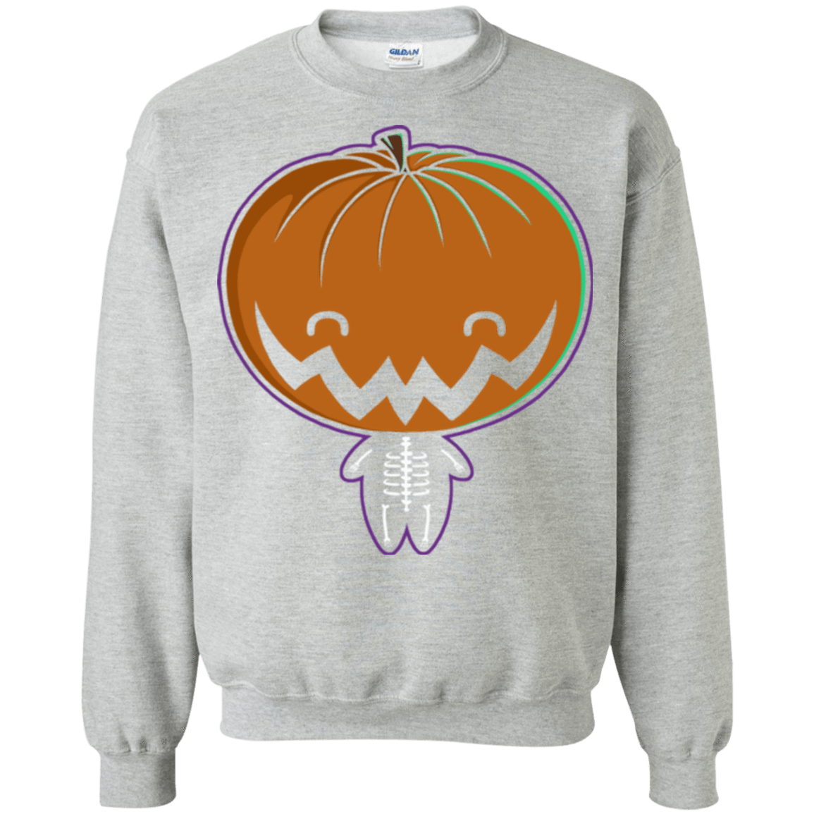 Sweatshirts Sport Grey / Small Pumpkin Head Crewneck Sweatshirt