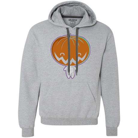 Sweatshirts Sport Grey / Small Pumpkin Head Premium Fleece Hoodie