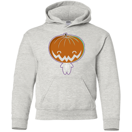 Sweatshirts Ash / YS Pumpkin Head Youth Hoodie