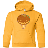 Sweatshirts Gold / YS Pumpkin Head Youth Hoodie