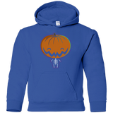 Sweatshirts Royal / YS Pumpkin Head Youth Hoodie