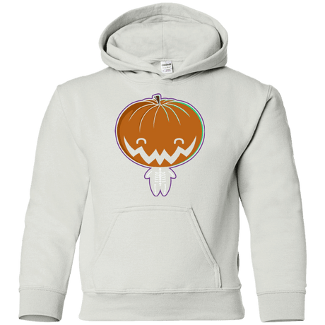 Sweatshirts White / YS Pumpkin Head Youth Hoodie