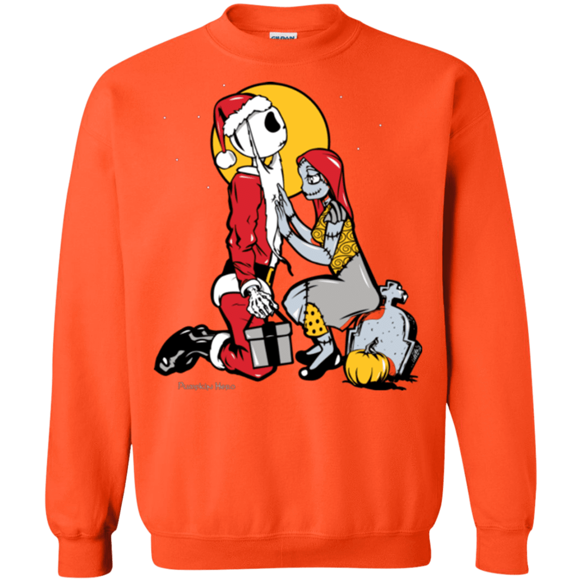 Sweatshirts Orange / Small Pumpkin King Crewneck Sweatshirt