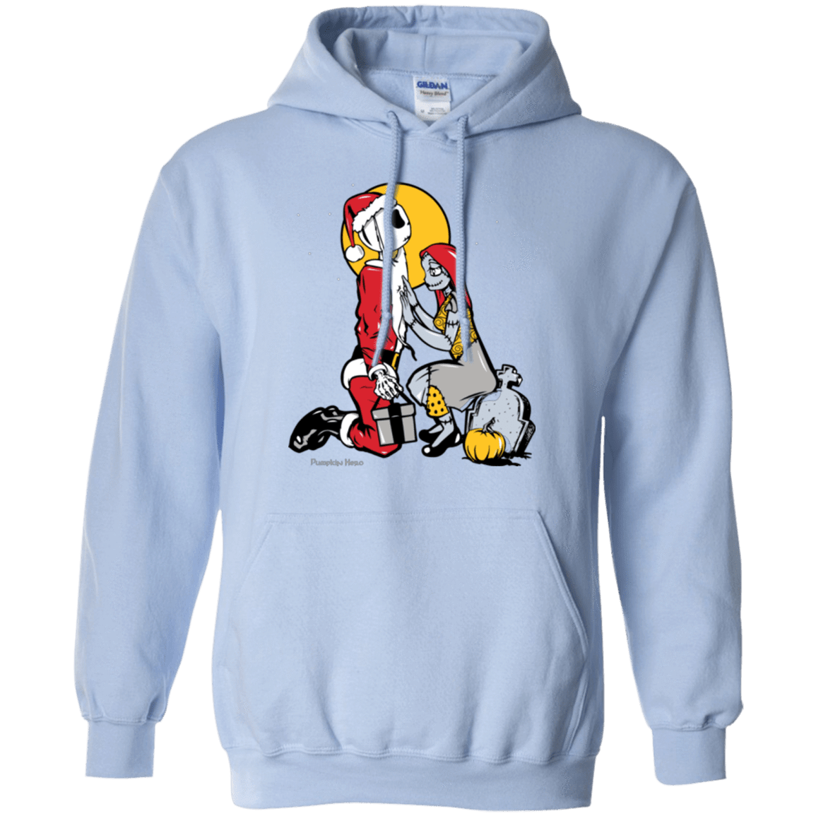 Sweatshirts Light Blue / Small Pumpkin King Pullover Hoodie