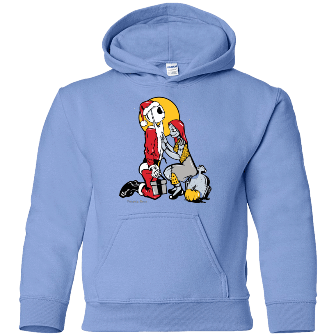 Sweatshirts Carolina Blue / YS Pumpkin King Youth Hoodie