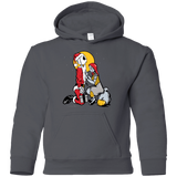 Sweatshirts Charcoal / YS Pumpkin King Youth Hoodie