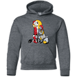 Sweatshirts Dark Heather / YS Pumpkin King Youth Hoodie