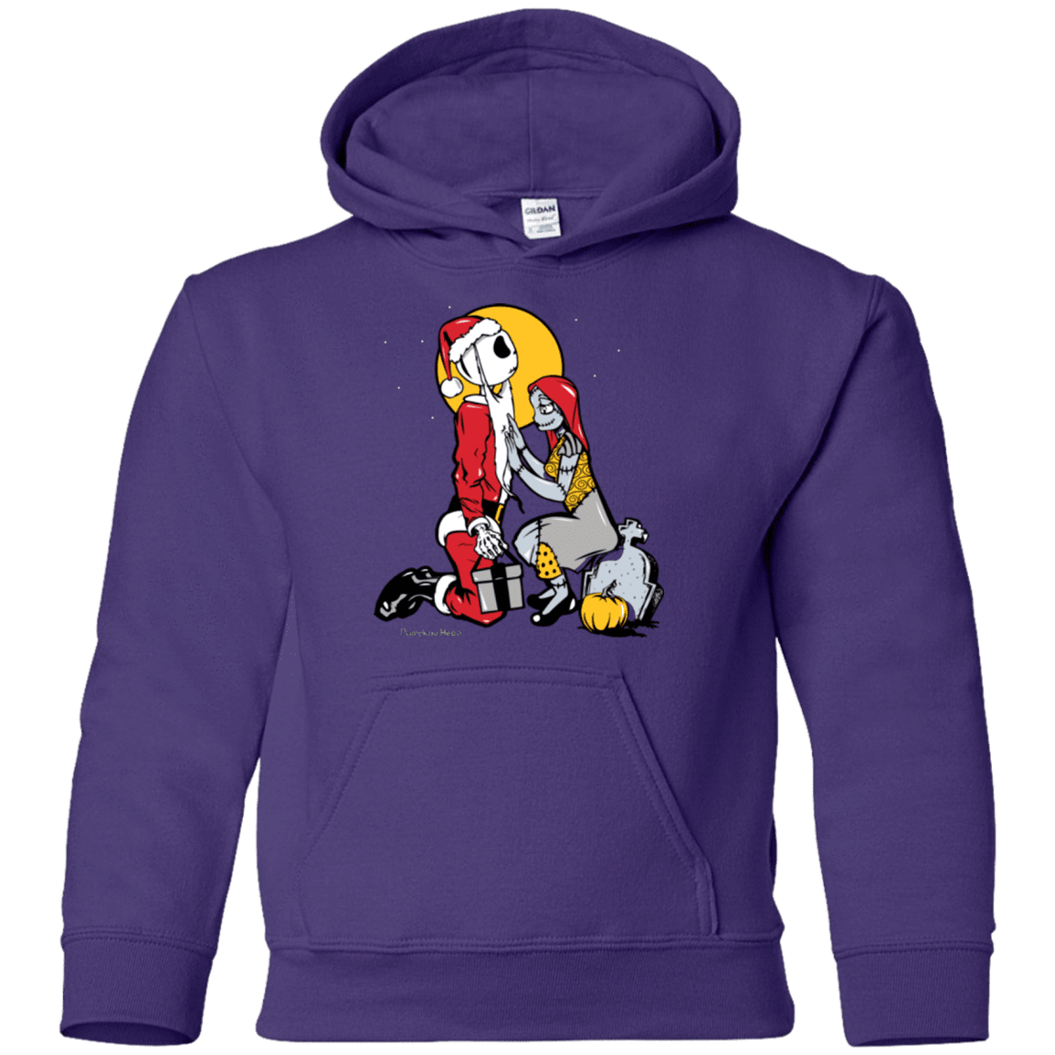 Sweatshirts Purple / YS Pumpkin King Youth Hoodie