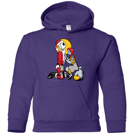 Sweatshirts Purple / YS Pumpkin King Youth Hoodie