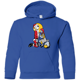 Sweatshirts Royal / YS Pumpkin King Youth Hoodie