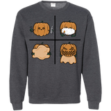 Sweatshirts Dark Heather / S Pumpkin Shave Crewneck Sweatshirt