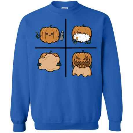 Sweatshirts Royal / S Pumpkin Shave Crewneck Sweatshirt