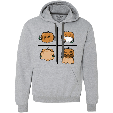 Sweatshirts Sport Grey / S Pumpkin Shave Premium Fleece Hoodie