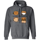 Sweatshirts Dark Heather / S Pumpkin Shave Pullover Hoodie