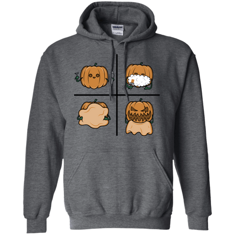 Sweatshirts Dark Heather / S Pumpkin Shave Pullover Hoodie