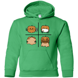 Sweatshirts Irish Green / YS Pumpkin Shave Youth Hoodie