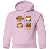 Sweatshirts Light Pink / YS Pumpkin Shave Youth Hoodie
