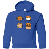 Sweatshirts Royal / YS Pumpkin Shave Youth Hoodie