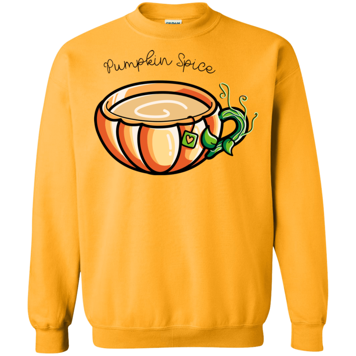 Sweatshirts Gold / S Pumpkin Spice Chai Tea Crewneck Sweatshirt