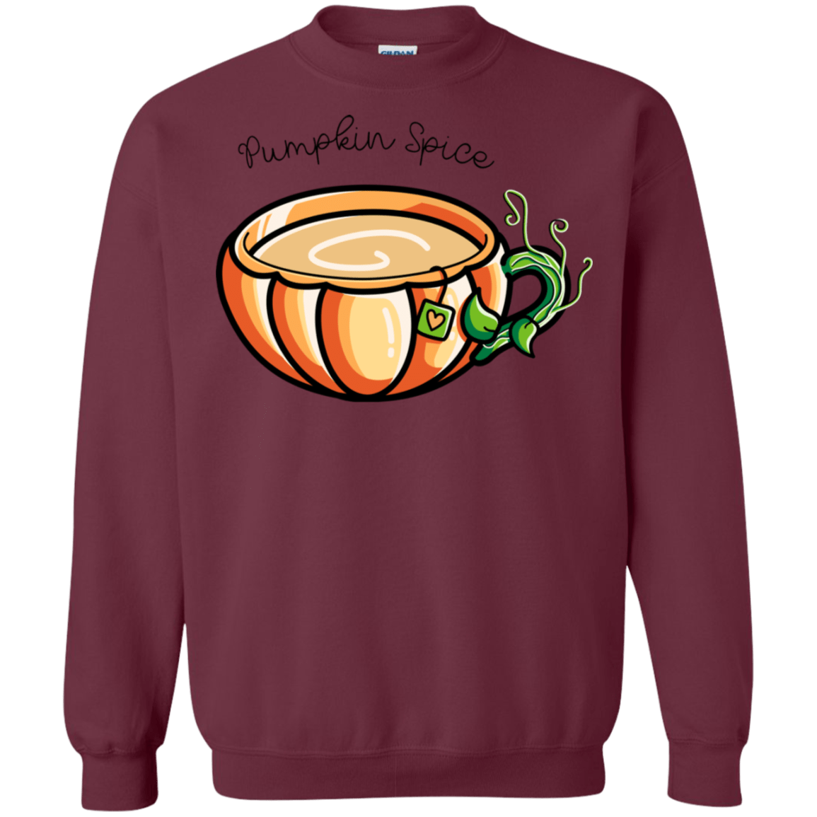 Sweatshirts Maroon / S Pumpkin Spice Chai Tea Crewneck Sweatshirt