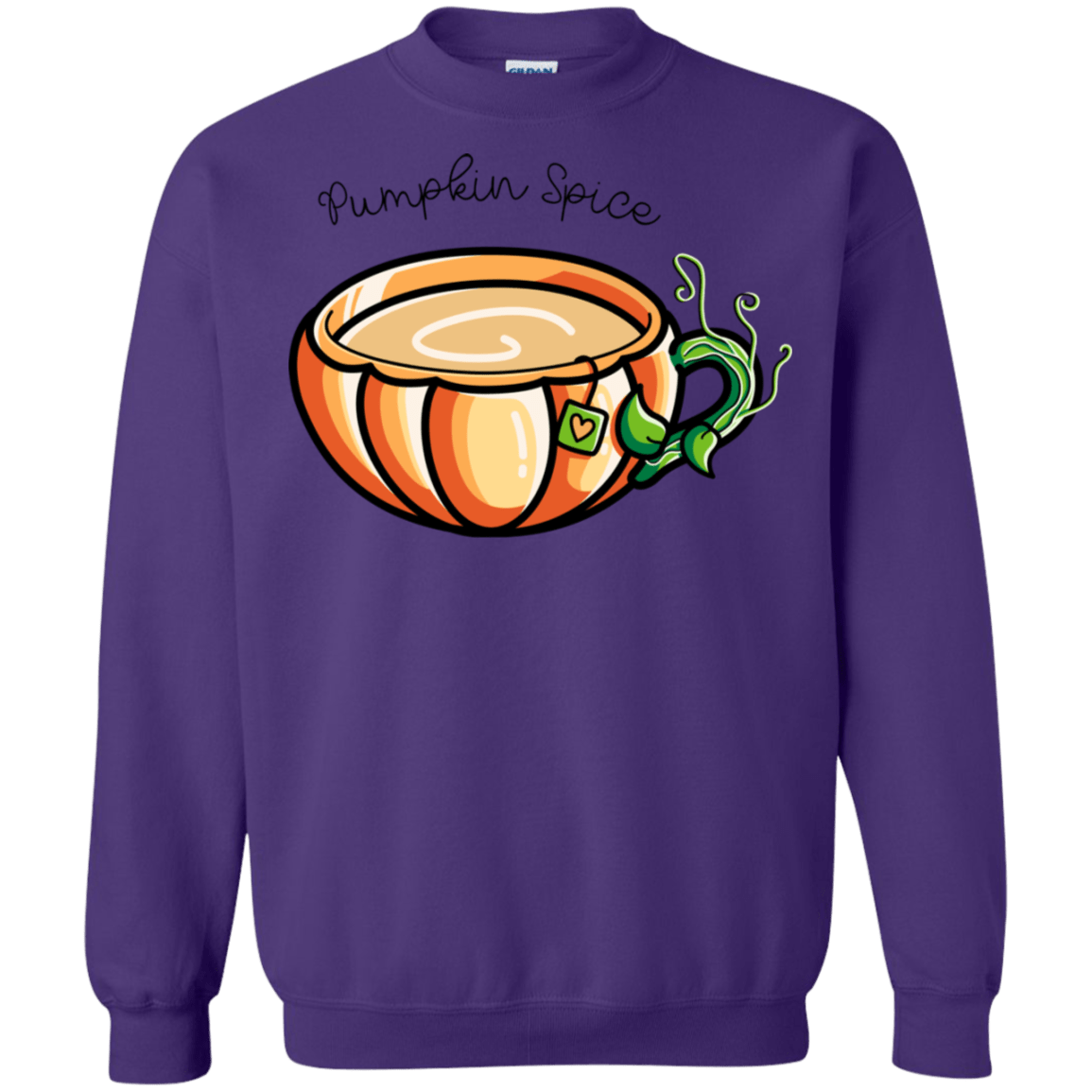 Sweatshirts Purple / S Pumpkin Spice Chai Tea Crewneck Sweatshirt