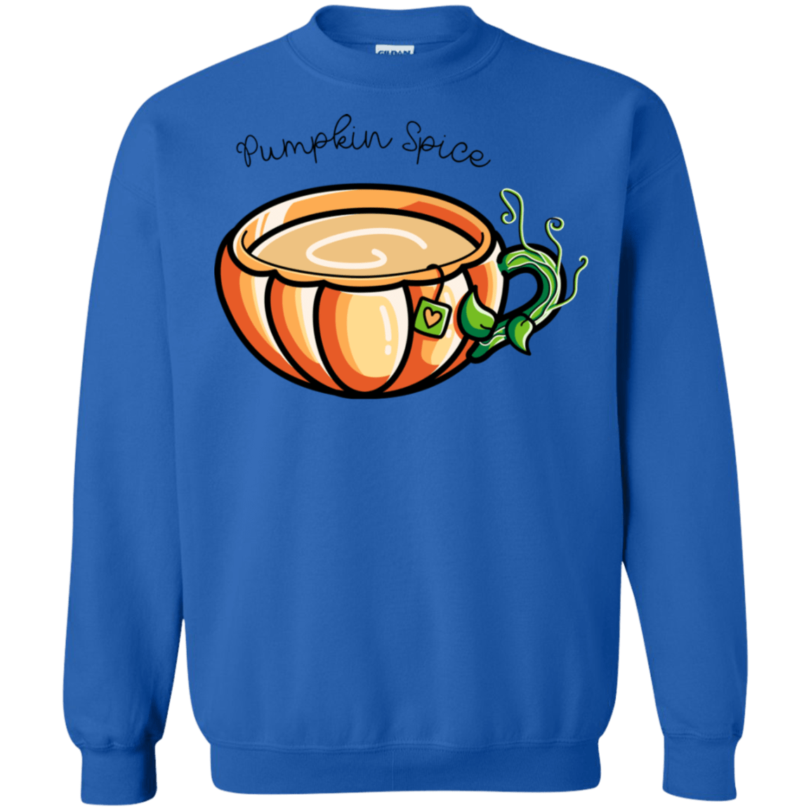 Sweatshirts Royal / S Pumpkin Spice Chai Tea Crewneck Sweatshirt