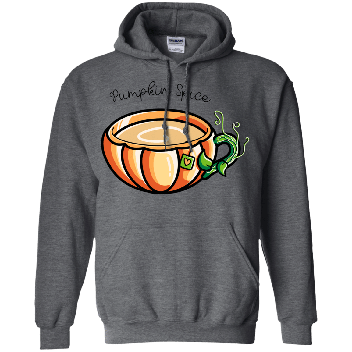 Sweatshirts Dark Heather / S Pumpkin Spice Chai Tea Pullover Hoodie