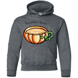 Sweatshirts Dark Heather / YS Pumpkin Spice Chai Tea Youth Hoodie