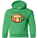 Sweatshirts Irish Green / YS Pumpkin Spice Chai Tea Youth Hoodie