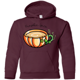 Sweatshirts Maroon / YS Pumpkin Spice Chai Tea Youth Hoodie