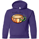 Sweatshirts Purple / YS Pumpkin Spice Chai Tea Youth Hoodie