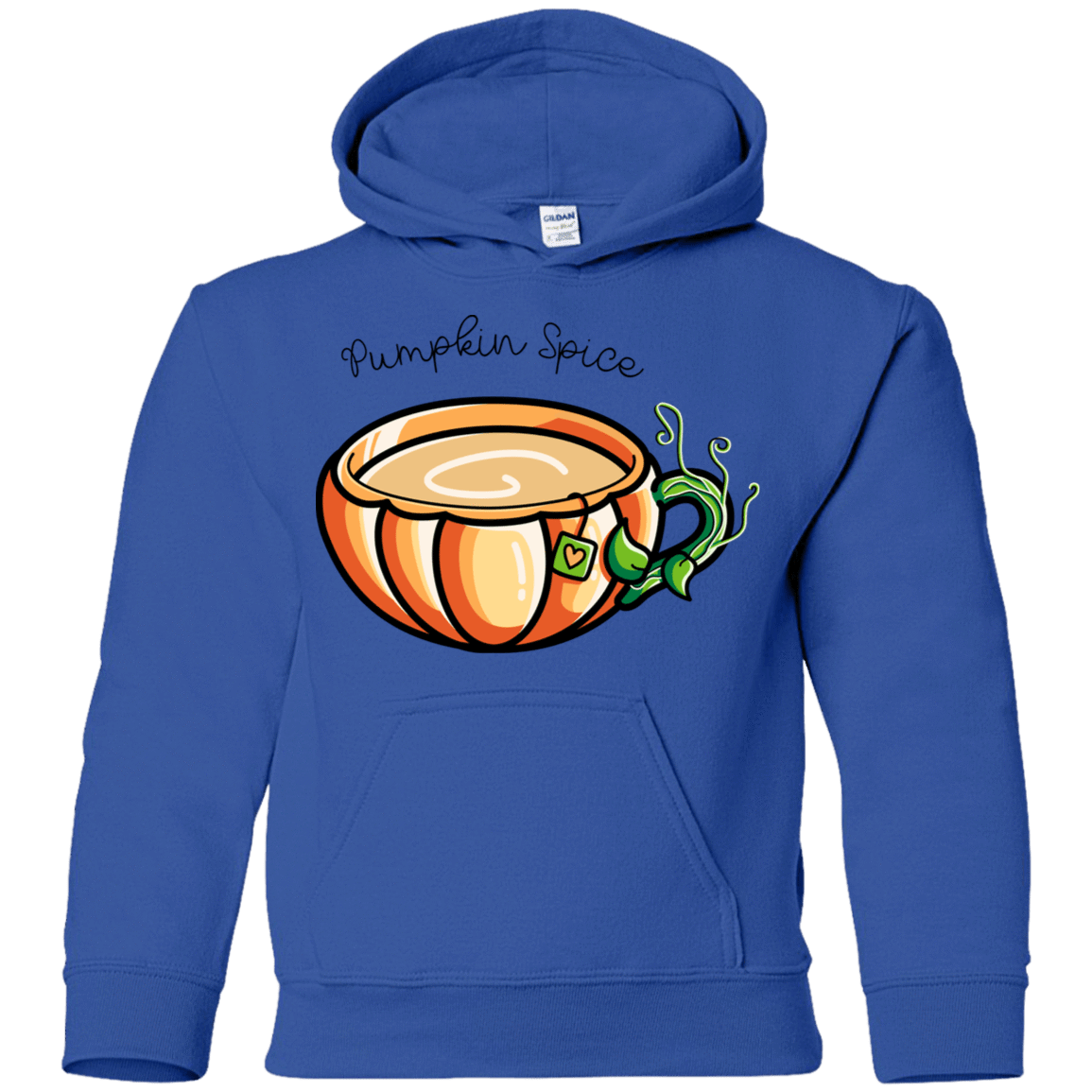 Sweatshirts Royal / YS Pumpkin Spice Chai Tea Youth Hoodie