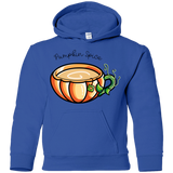 Sweatshirts Royal / YS Pumpkin Spice Chai Tea Youth Hoodie