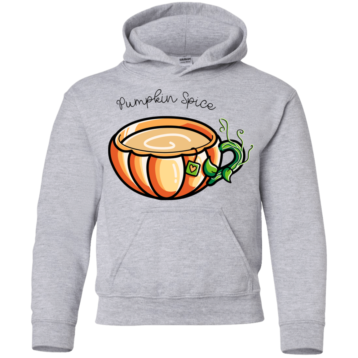 Sweatshirts Sport Grey / YS Pumpkin Spice Chai Tea Youth Hoodie