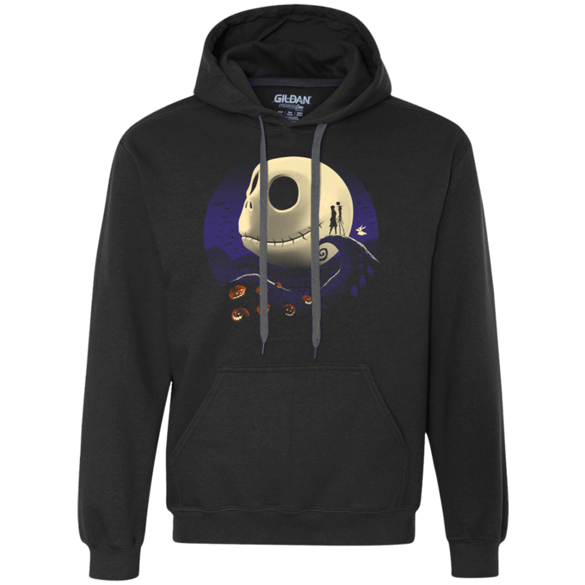 Sweatshirts Black / S Pumpkins and Nightmares Premium Fleece Hoodie