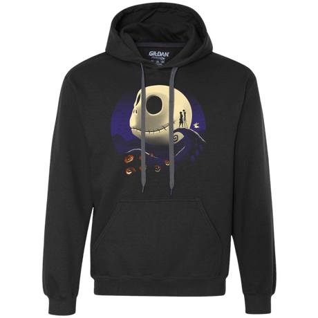 Sweatshirts Black / S Pumpkins and Nightmares Premium Fleece Hoodie