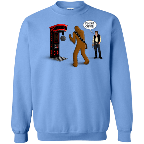 Sweatshirts Carolina Blue / Small Punch It Chewie Crewneck Sweatshirt