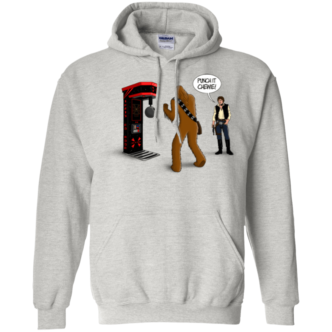 Sweatshirts Ash / Small Punch It Chewie Pullover Hoodie