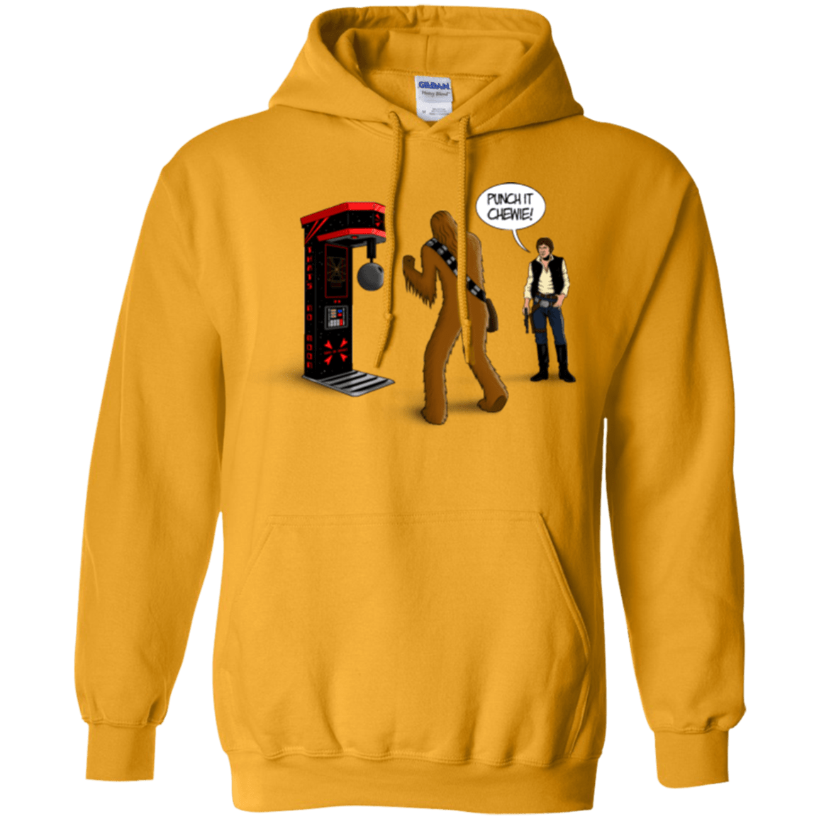 Sweatshirts Gold / Small Punch It Chewie Pullover Hoodie