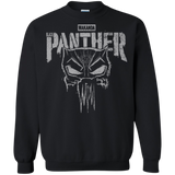 Sweatshirts Black / S Punish Enemies Of Wakanda Crewneck Sweatshirt