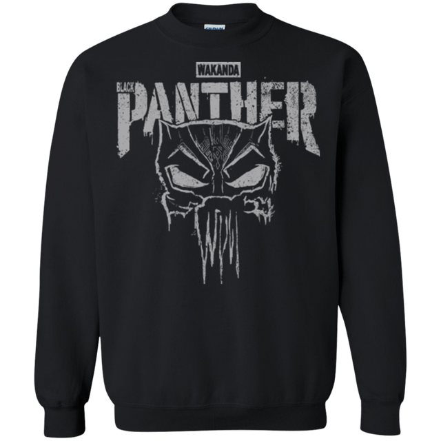 Sweatshirts Black / S Punish Enemies Of Wakanda Crewneck Sweatshirt