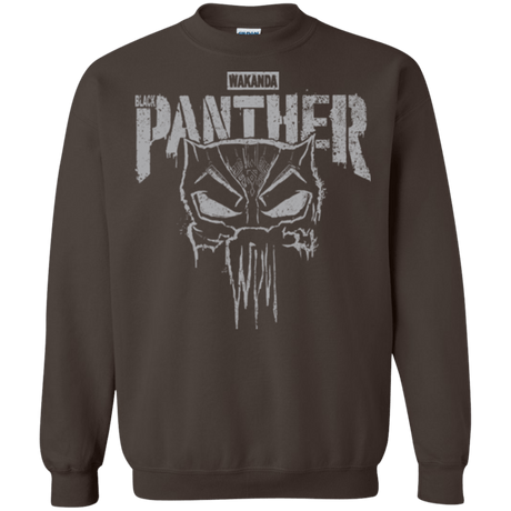 Sweatshirts Dark Chocolate / S Punish Enemies Of Wakanda Crewneck Sweatshirt