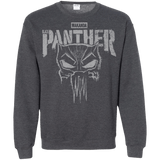 Sweatshirts Dark Heather / S Punish Enemies Of Wakanda Crewneck Sweatshirt