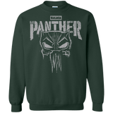 Sweatshirts Forest Green / S Punish Enemies Of Wakanda Crewneck Sweatshirt