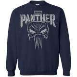 Sweatshirts Navy / S Punish Enemies Of Wakanda Crewneck Sweatshirt