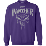 Sweatshirts Purple / S Punish Enemies Of Wakanda Crewneck Sweatshirt