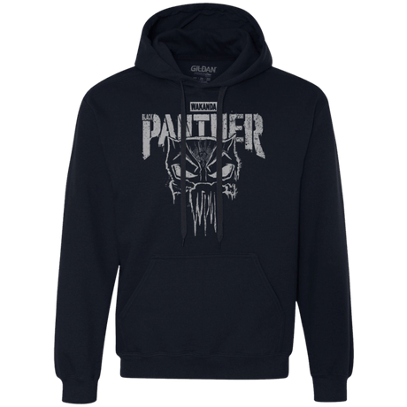Sweatshirts Navy / S Punish Enemies Of Wakanda Premium Fleece Hoodie