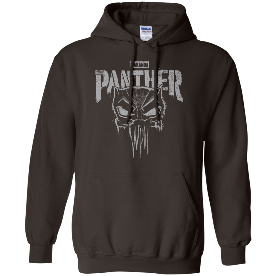 Sweatshirts Dark Chocolate / S Punish Enemies Of Wakanda Pullover Hoodie