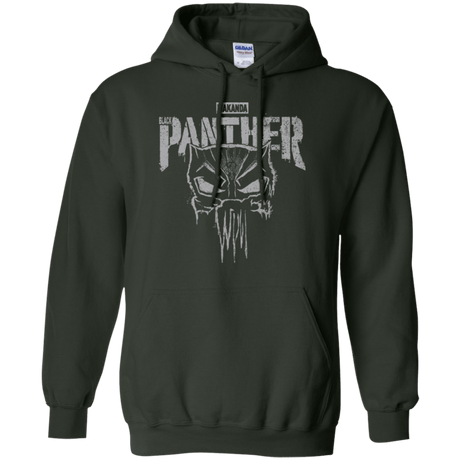 Sweatshirts Forest Green / S Punish Enemies Of Wakanda Pullover Hoodie