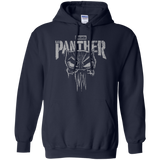 Sweatshirts Navy / S Punish Enemies Of Wakanda Pullover Hoodie